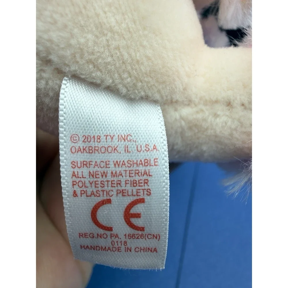 Ty Beanie Boos Rainbow‎ Poodle Dog 6
